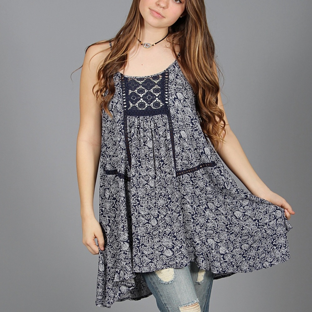 Botanical Boho Tunic
